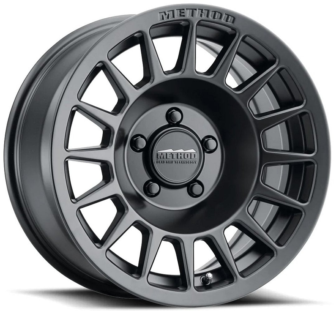 (Clearance - No Returns) 16x7 Method Race MR707 Matte Black (Bead Grip) 5x100 30mm