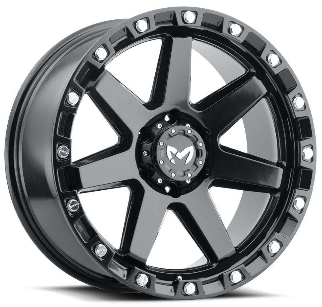 (Clearance - No Returns) 17x8.5 MKW Off-Road M203 Satin Black 6x5.5/139.7 0mm