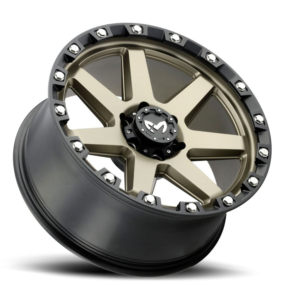 (Clearance - No Returns) 17x8.5 MKW Off-Road M203 Matte Bronze 5x5/127 0mm