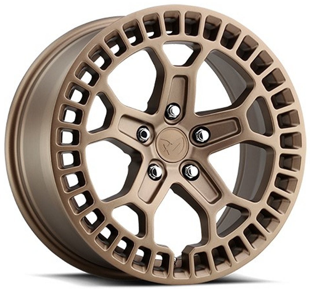 (Clearance - No Returns) 17x8 MKW Off-Road M206 Matte Bronze 5x100 35mm