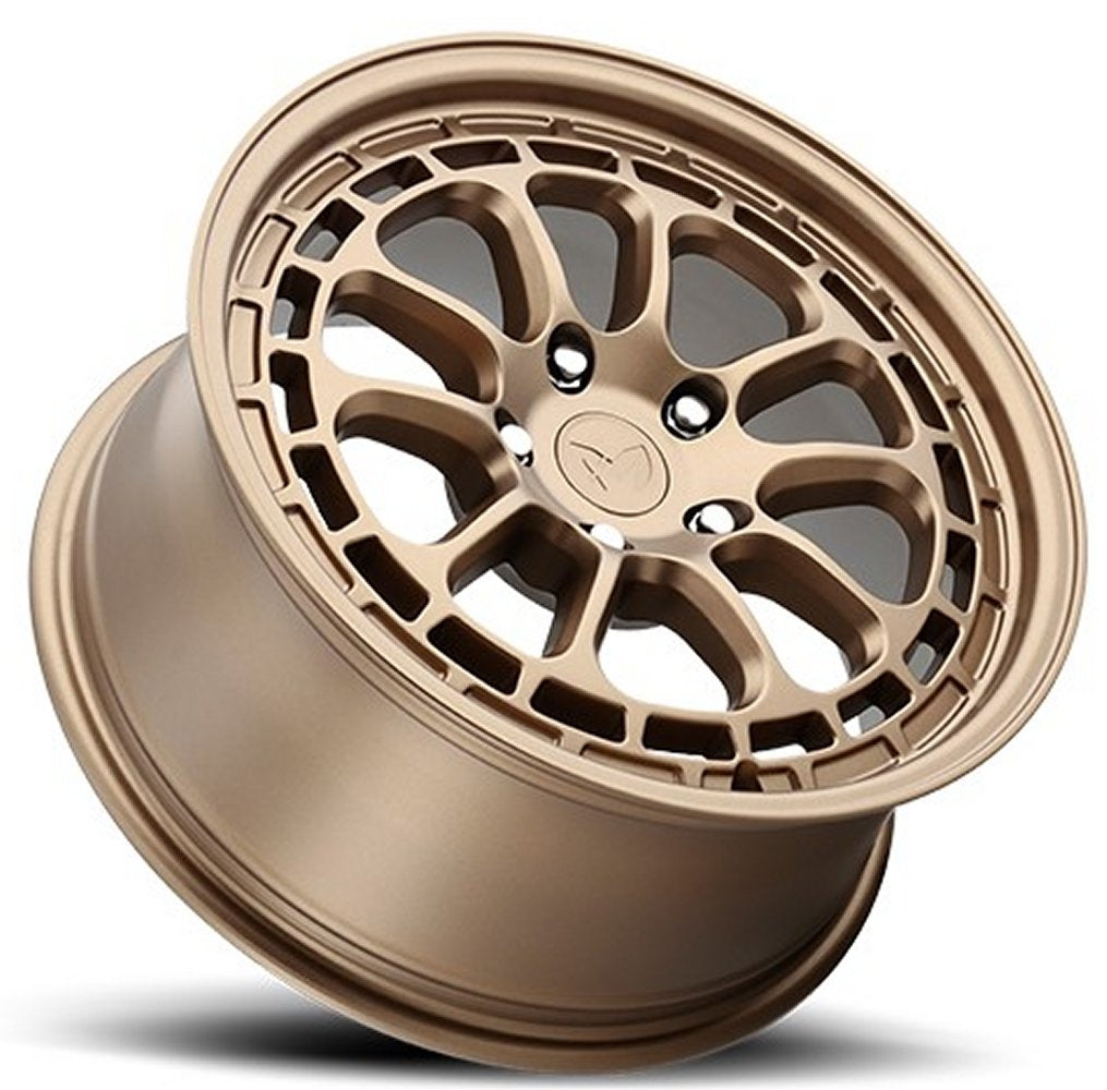 (Clearance - No Returns) 17x8 MKW Off-Road M207 Matte Bronze 5x100 35mm