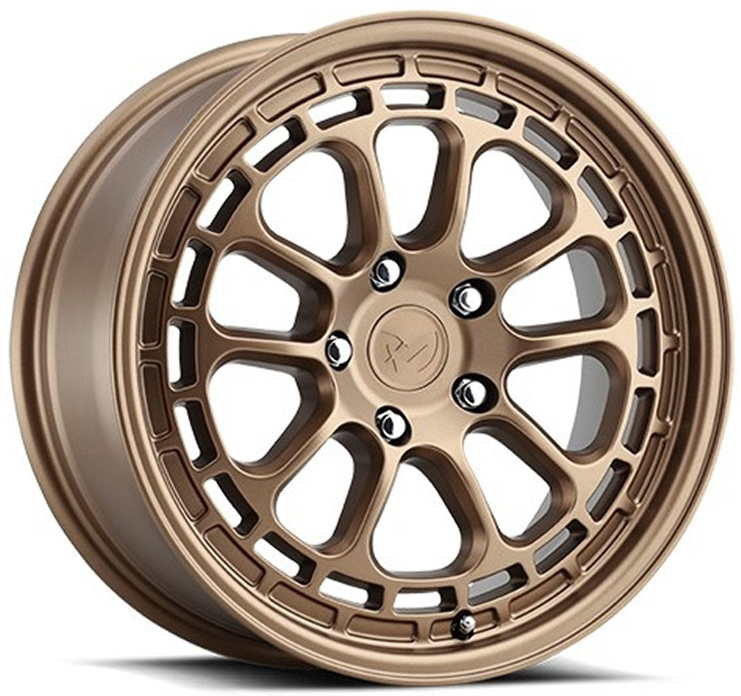 (Clearance - No Returns) 17x8 MKW Off-Road M207 Matte Bronze 5x100 35mm
