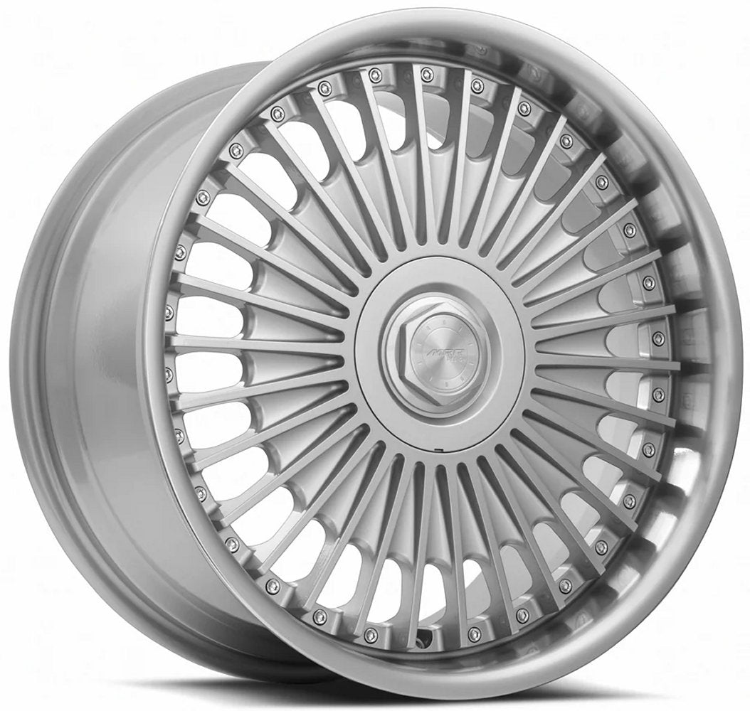 22x9 MRR VP4 Gloss Silver Machined (CUSTOM)