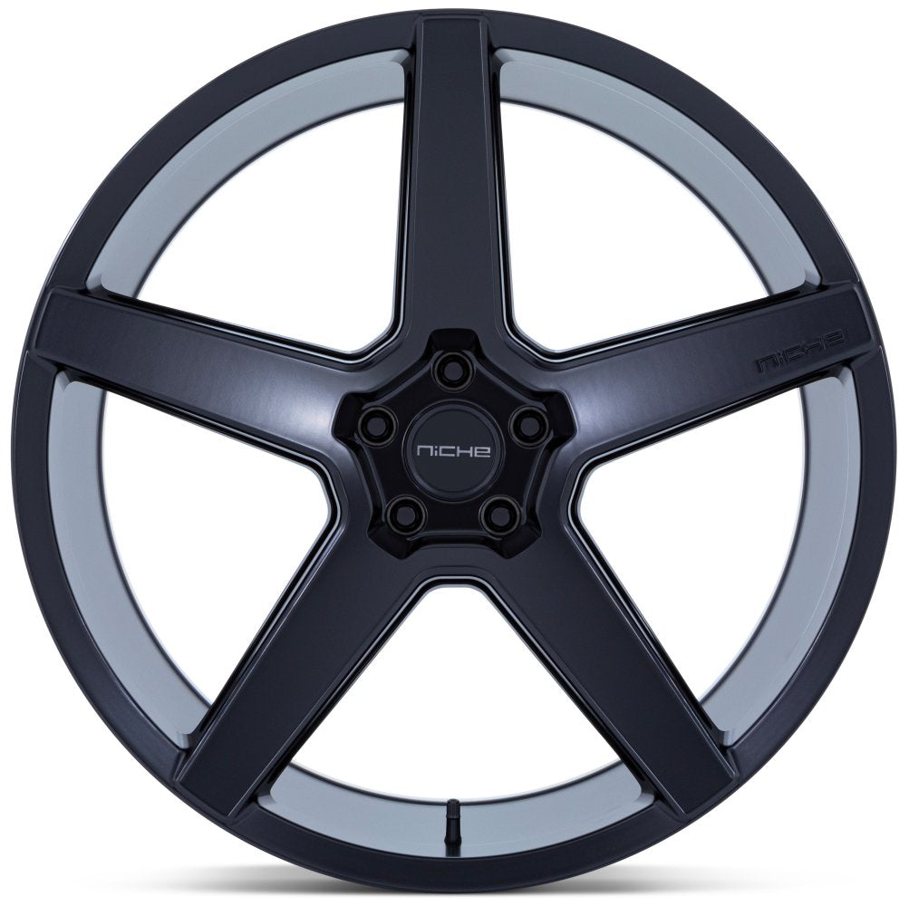 20X10.5 Niche Modena Matte Black NC283 5x112 38mm