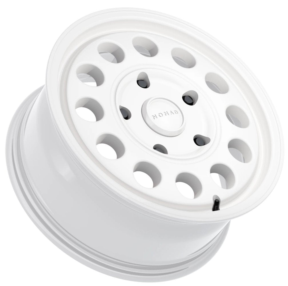 (Clearance - No Returns) 17x7.5 Nomad Off-Road 501 Convoy Salt (Flow Form) 5x130 50mm