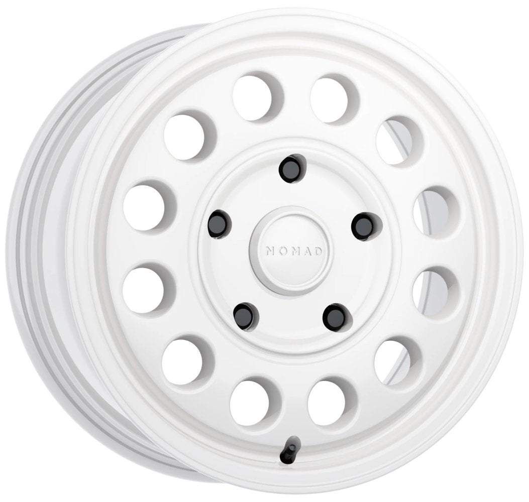 (Clearance - No Returns) 17x7.5 Nomad Off-Road 501 Convoy Salt (Flow Form) 5x130 50mm