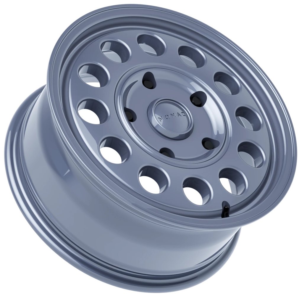 (Clearance - No Returns) 16x8 Nomad Off-Road 501 Convoy Utility Gray (Flow Form) 5x5.5/139.7 -10mm