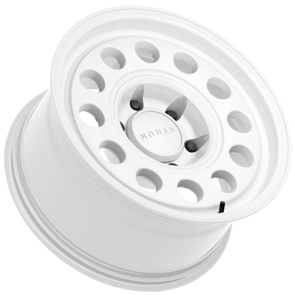 (Clearance - No Returns) 17x8.5 Nomad Off-Road 501 Convoy Salt (Flow Form) 6x135 -10mm