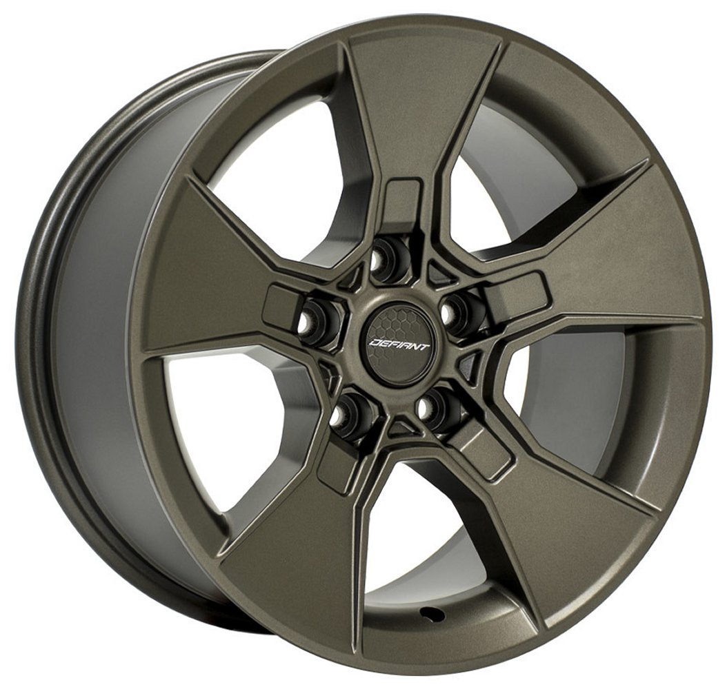 (Clearance - No Returns) 17x8.5 Defiant DF02 Bronze 5x5/127 12mm