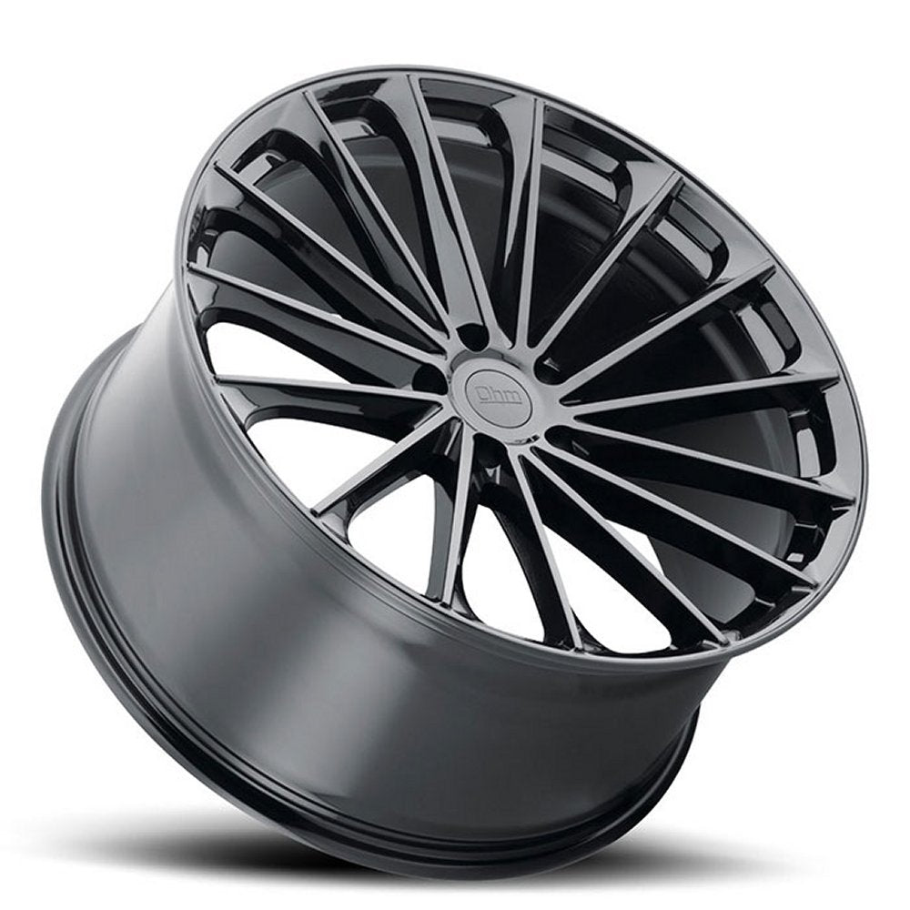 (Clearance - No Returns) 17x6.5 Ohm Proton Gloss Black (Rotary Forged) 5x105 45mm