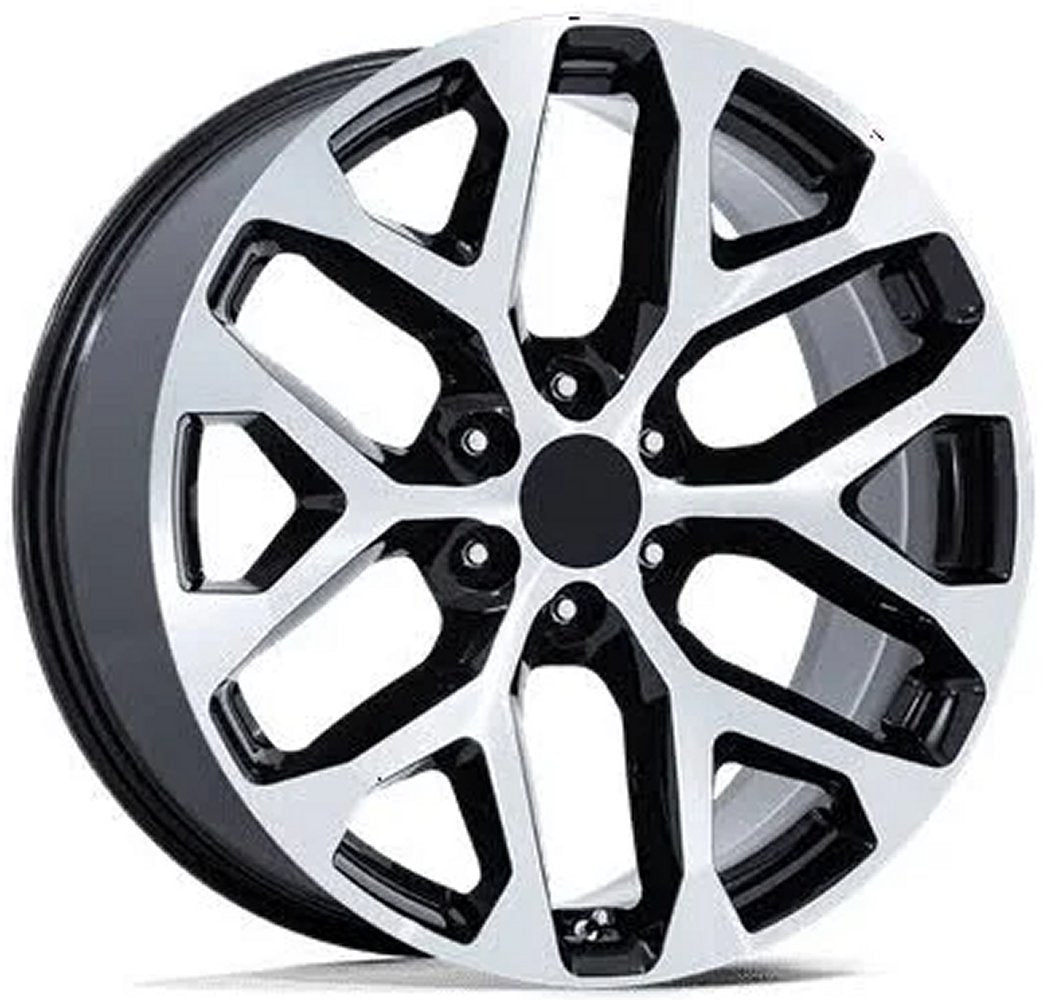 26X10 Performance Replicas PR177 Gloss Black Machined 6x5.5/139.7 24mm