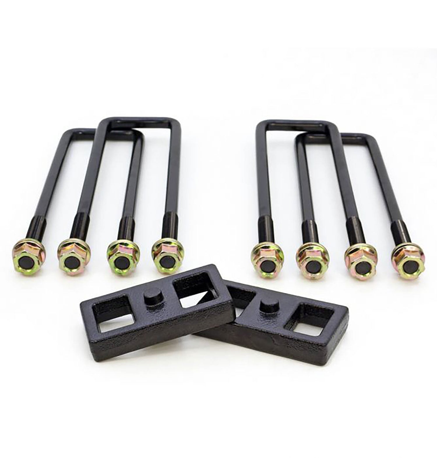 ReadyLIFT 1&quot; Rear Block Kit 2011-2019 Chevrolet/GMC 2500/3500 HD (OEM Style w/ Factory Top Overloads) 66-3121