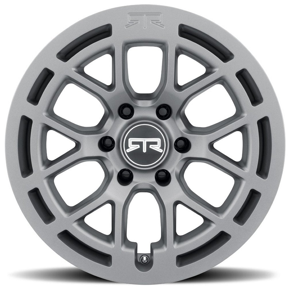 (Clearance - No Returns) 17x9 RTR Tech 6 Bronco / Ranger Satin Charcoal (Flow Formed) 6x5.5/139.7 0mm