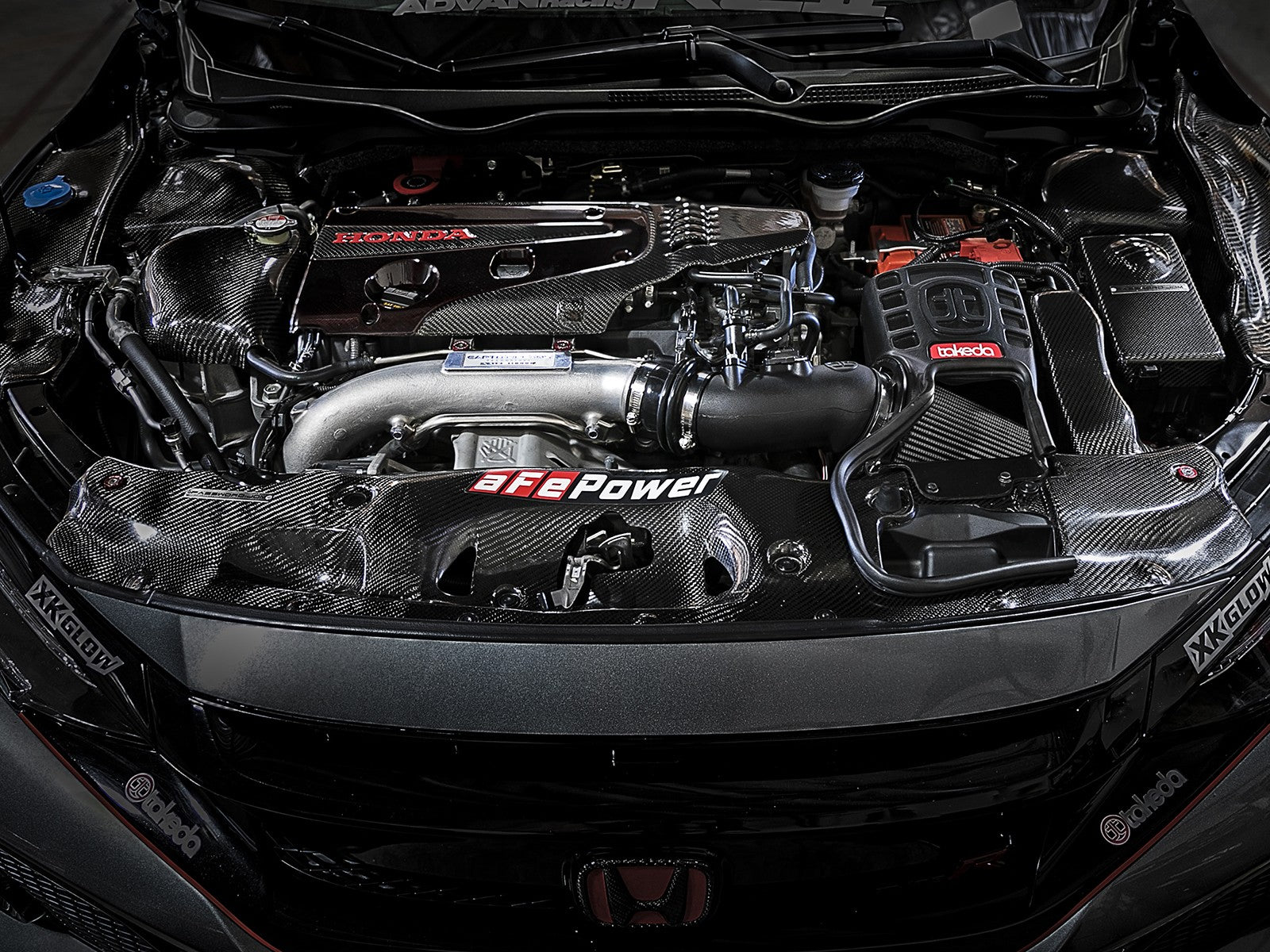 aFe POWER Momentum GT Pro Dry S Intake System 2017-2021 Honda Civic Type R L4-2.0L (t) TM-1025B-D