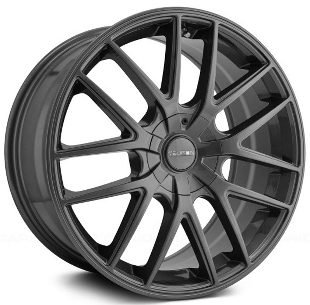 (Clearance - No Returns) 16x7 Touren TR60 Gunmetal 5x110 5x115 42mm