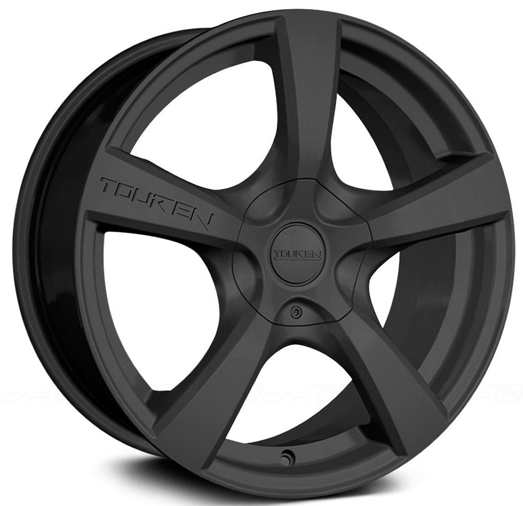 (Clearance - No Returns) 16x7 Touren TR9 Matte Black 5x110 5x115 42mm