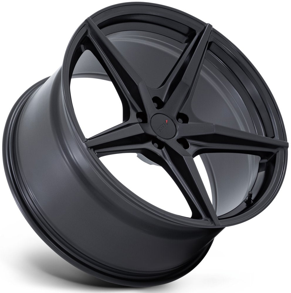 20X9 TSW TW007 Esprit Matte Black (Flow Formed) 5x4.5/114.3 35mm