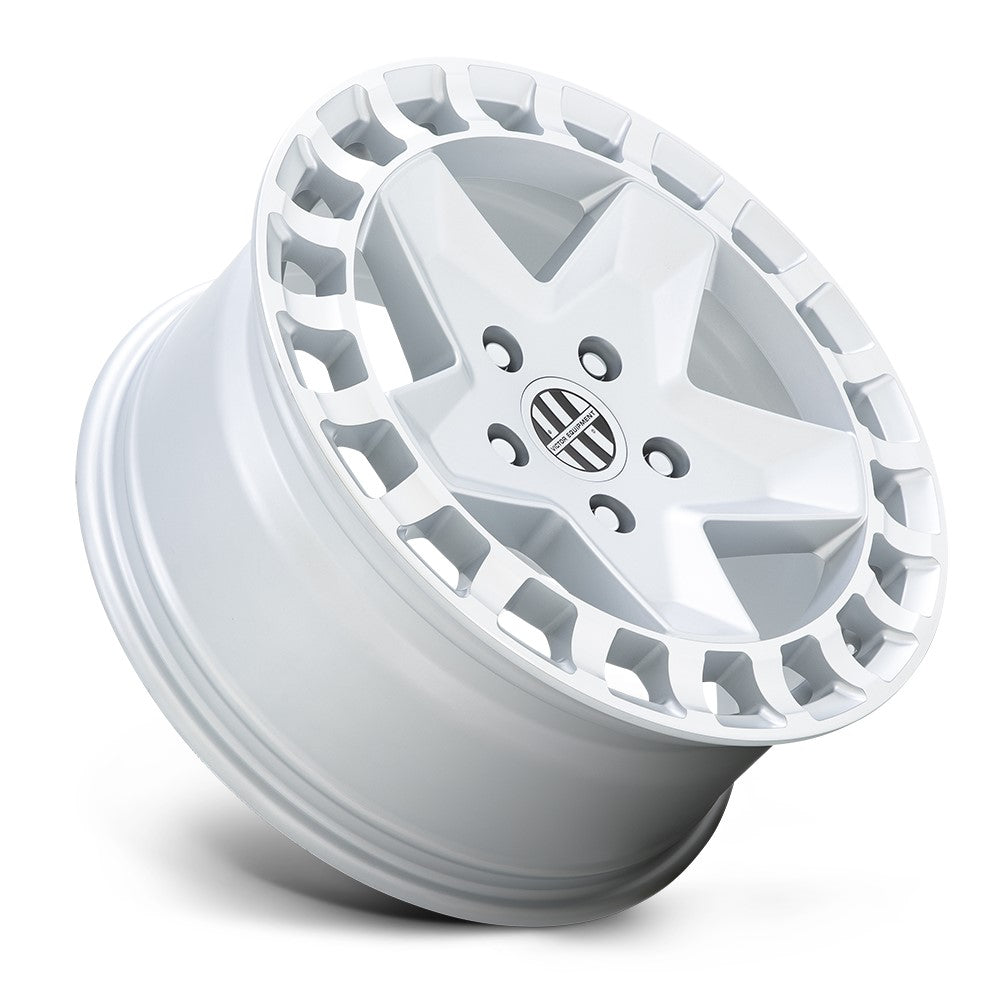 (Clearance - No Returns) 17x8 Victor Equipment Alpen Gloss White 5x130 20mm