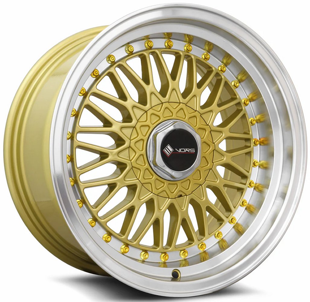 15x7 Vors VR3 Gold 4x100 4x4.5/114.3 32mm