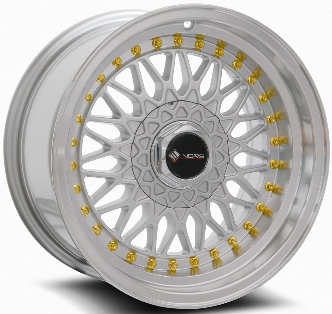15x8 Vors VR3 Silver 4x4.25/108 20mm (CUSTOM)