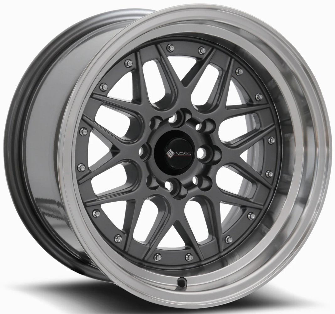 15x8 Vors VR7 Gunmetal 4x100 4x4.5/114.3 0mm