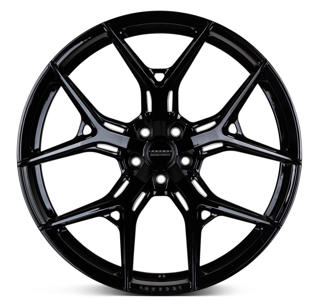 21x9 Vossen HF-5 Gloss Black (Hybrid Forged) 5x112 25mm