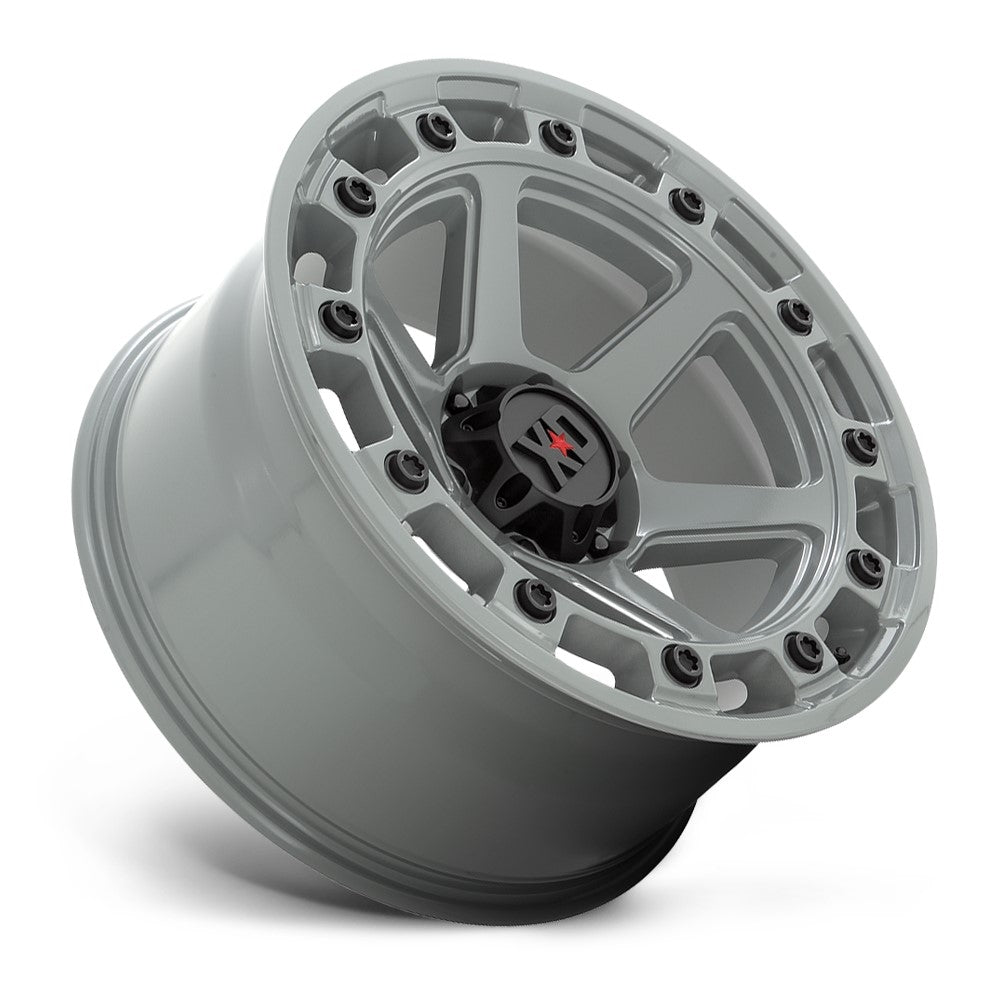 (Clearance - No Returns) 17x9 XD Series XD862 Raid Cement 6x5.5/139.7 0mm